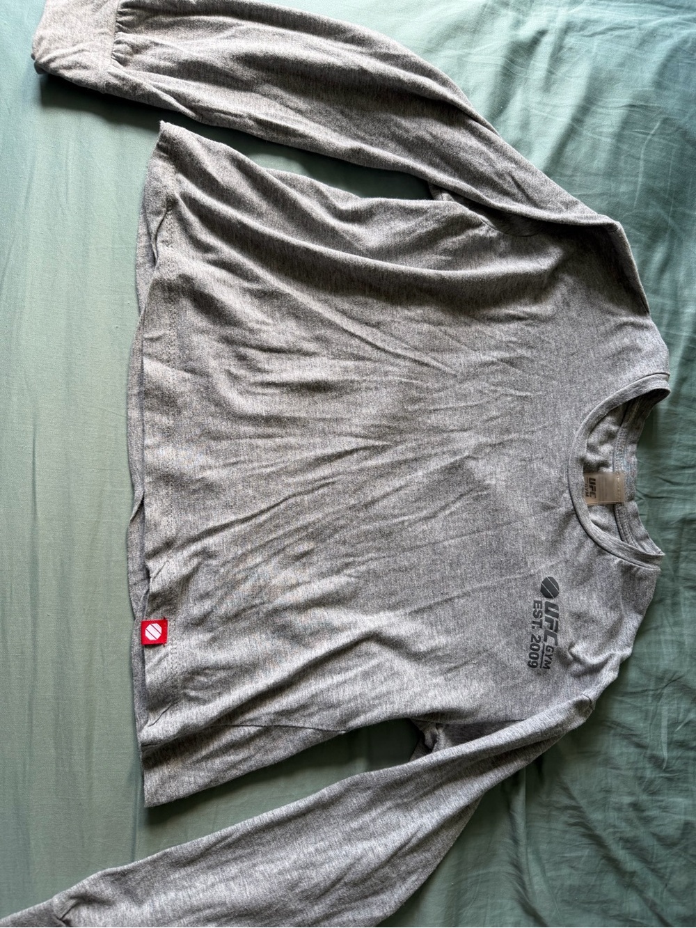 Long sleeve crop top